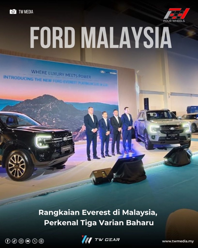 Image from: Ford Perluas Rangkaian Everest di Malaysia, Perkenal Tiga Varian Baharu