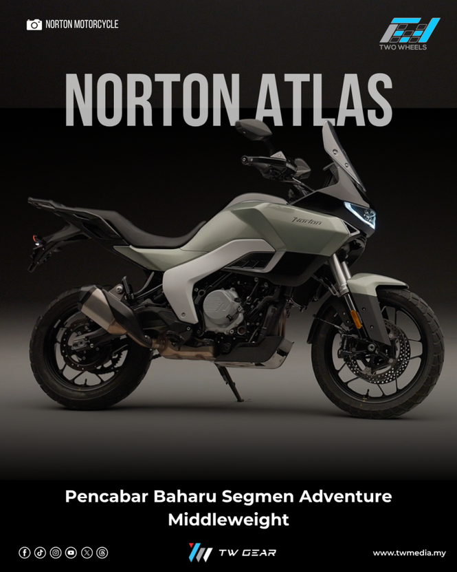 Image from: Norton Atlas & Atlas GT: Pencabar Baharu Segmen Adventure Middleweight