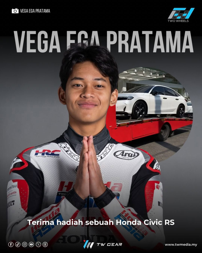 Image from: Veda terima sebuah Honda Civic RS
