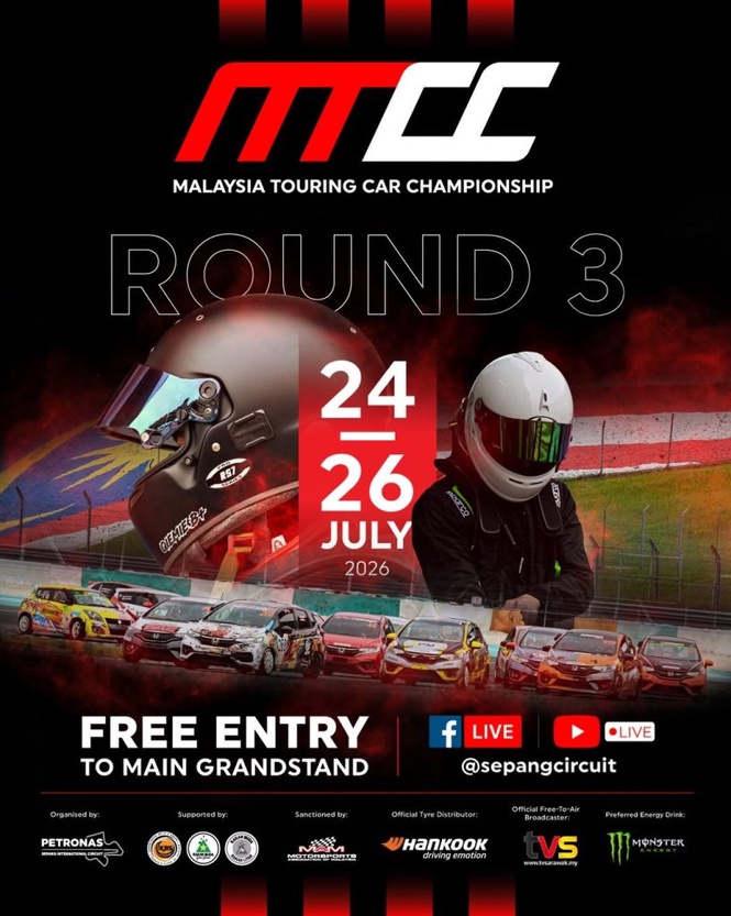 Image from: Perlumbaan Endurance 300KM Jadi Tumpuan Pusingan Ketiga Malaysia Touring Car Championship (MTCC) di Sepang