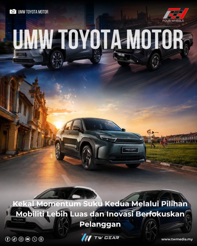 Image from: UMW Toyota Kekal Momentum Suku Kedua Melalui Pilihan Mobiliti Lebih Luas dan Inovasi Berfokuskan Pelanggan