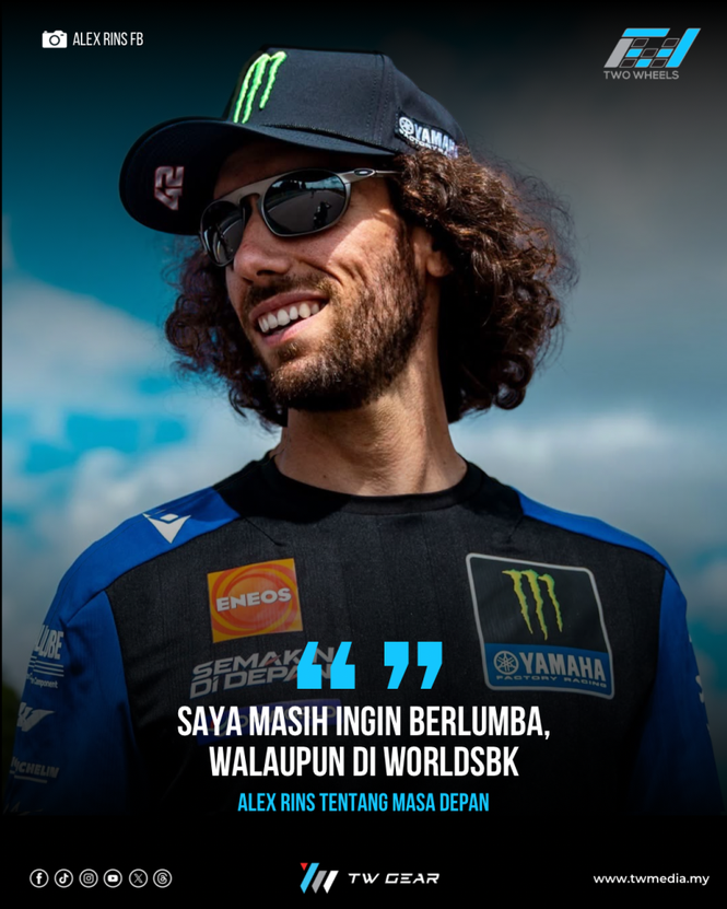 Image from: “Saya Mahu Berlumba Lagi…” – Alex Rins Redha Tinggalkan MotoGP, Kini Intai WorldSBK