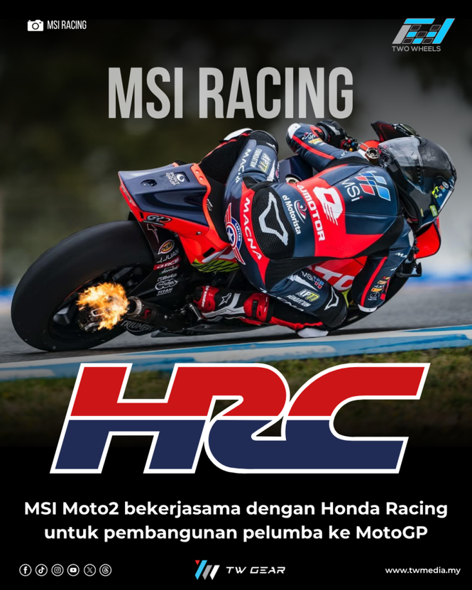Image from: MT Helmet MSi Jadi ‘Feeder’ Untuk Pasukan Honda MotoGP