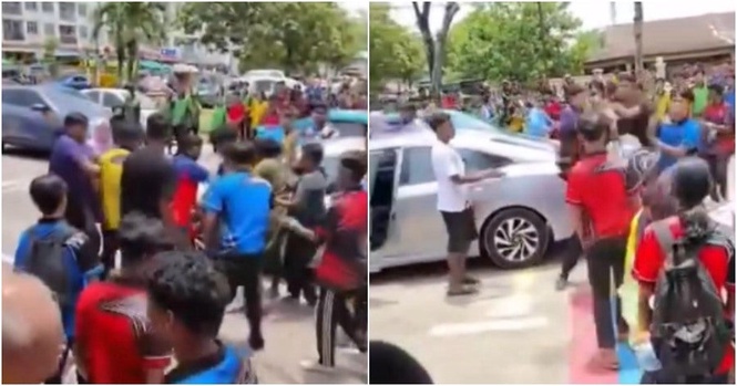 PDRM Arrests 14 Students Near School in Johor for Brawl Over a Slap