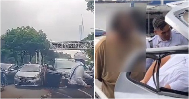 PDRM: Axia Driver in Hit-and-Run of Policeman Arrested After High-Speed Chase, Suspect is a Police Inspector