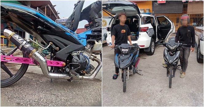 Melaka Riders with No Road Tax, No Insurance & No Rear Brakes Now Have No Motorbikes Too After JPJ Seizure