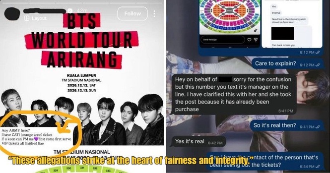 M’sian BTS Fans Raise Concerns After Influencer Allegedly Sells Concert Tickets Before Presale Even Begins