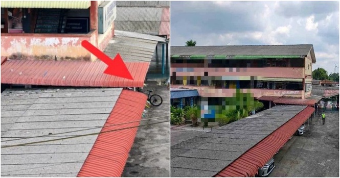 11yo Falls From Melaka School Building While Retrieving Shoe Allegedly Thrown Onto Awning by a Peer