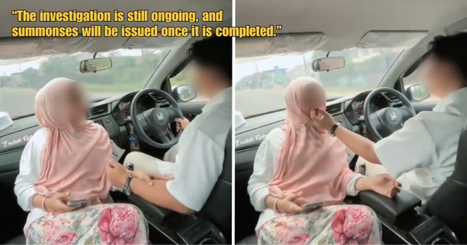 JPJ Probes Viral Couple Behaving “Affectionately” in Moving Car While Woman Leans Against Dashboard