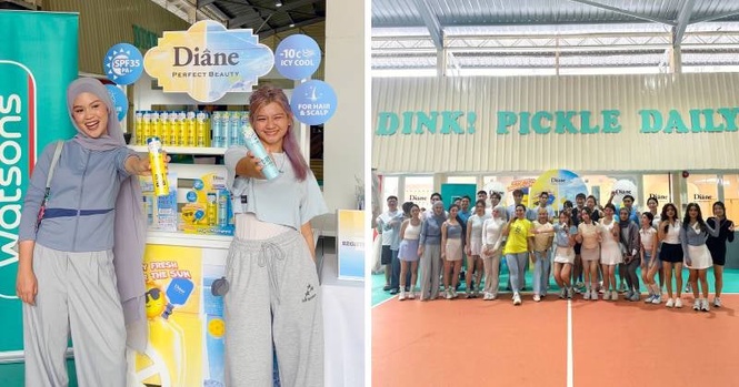 No Flat, Sweaty Hair: Feel Fresh & Cool with Diane Perfect Beauty Dry Shampoo at Dink! Pickle Daily!
