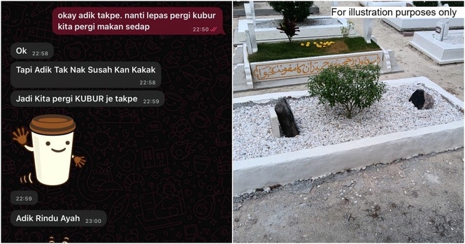 “Let’s just visit dad’s grave” – M’sian Girl’s Simple Wish After Scoring Excellent Exam Results Touches Hearts