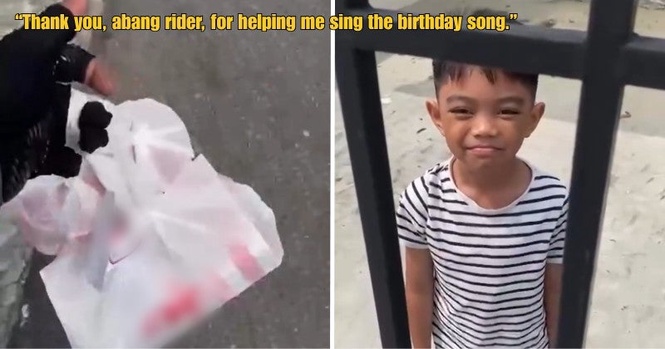 M’sian Food Delivery Rider Wins Hearts After Happily Agreeing to Sing ‘Happy Birthday’ For Customer’s Nephew