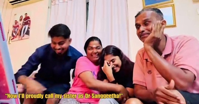 Viral Video of M’sian Family Reacting to Daughter Receiving Offer to Study Medicine at UKM Leaves Netizens in Tears