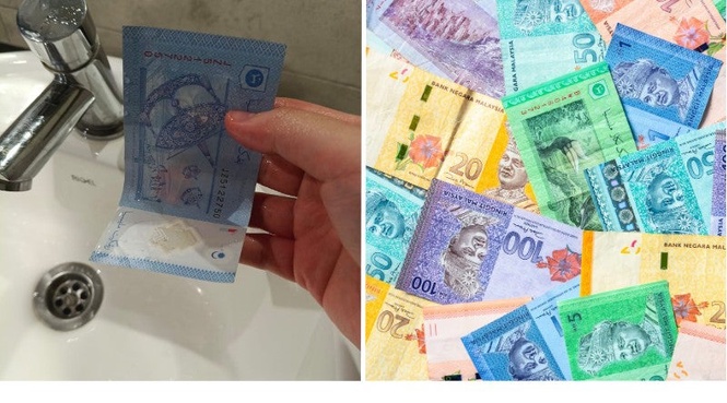 Ever Wondered Why Your RM1 & RM5 Notes Are Water-Resistant But Bigger M’sian Notes Aren’t? Here’s Why