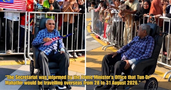 “He was expected to be overseas” – Secretariat Explains Tun Mahathir’s Surprise Appearance At Merdeka Parade