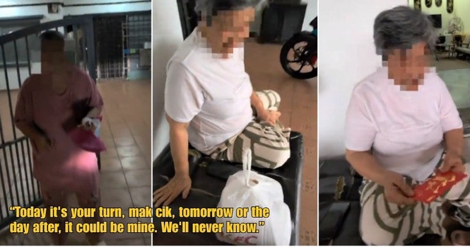 M’sian Food Rider Lets Mak Cik Keep Her RM4.50 Coins As ‘Sedekah’, Later Returns With Food & Cash Gift