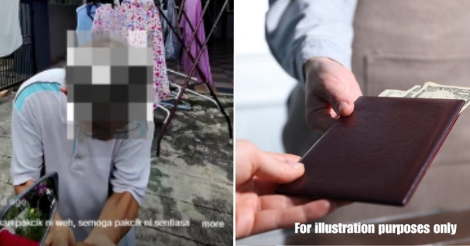 Courier Rider Touched By Uncle Who Gives Him RM10 For Every Delivery, Even Without One
