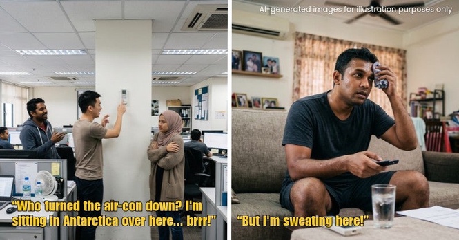 Always Fighting Over the Air-Con Temperature at Home or Work? Here’s Why