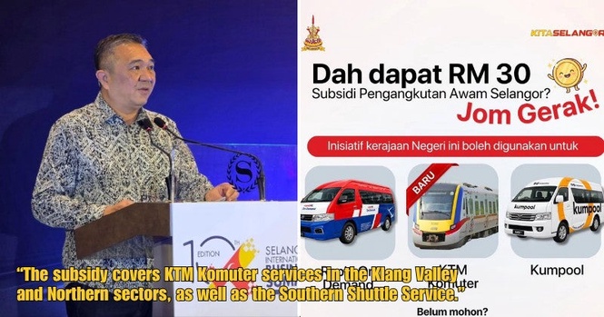 “Applicants must be registered voters” – S’gor Expands RM30 Monthly Public Transport Subsidy To Cover KTM Komuter