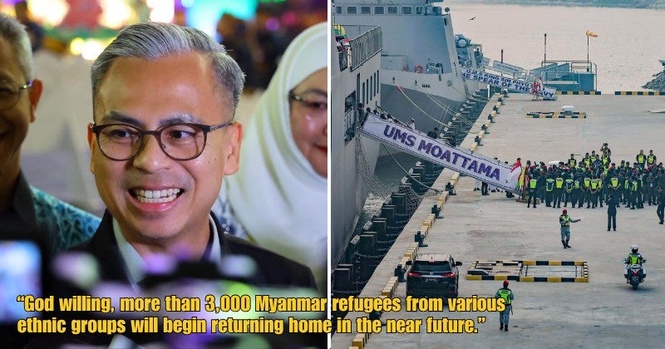 “Proud diplomatic achievement!” – M’sia First to Convince Myanmar to Take Back Refugees, Says Fahmi Fadzil