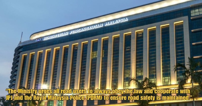 MOT: New Road Transport Law Takes Effect Today, Maximum Traffic Compound to Rise to RM500 in 2029