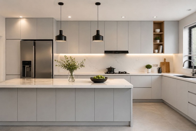Image from: Why Fully Customized Kitchen Cabinets Beat Modular Systems in Malaysia