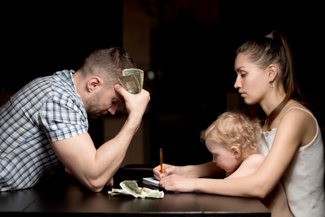 fiancée credit card debt