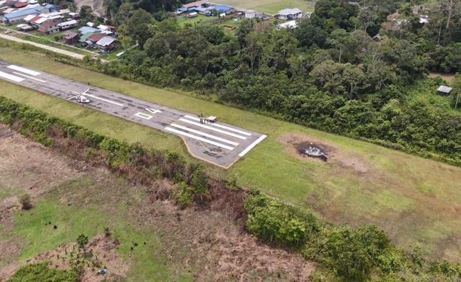 Image from: AAIB gesa semakan aturan menyelamat dan memadam kebakaran di STOLport Long Lellang susulan nahas ragut lima nyawa