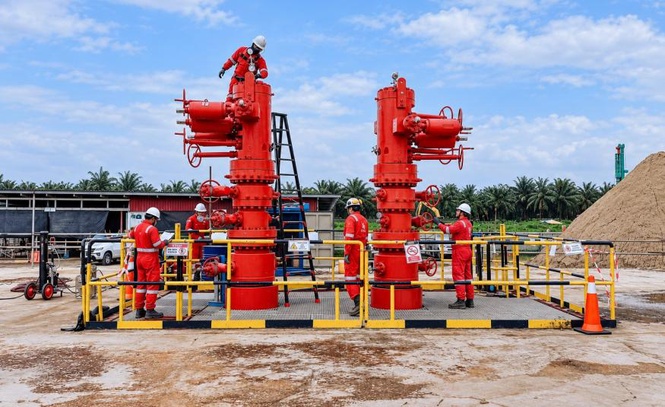 Image from: Petros rancang gerudi 10 telaga cari minyak dan gas di daratan Sarawak dengan kos RM500 juta