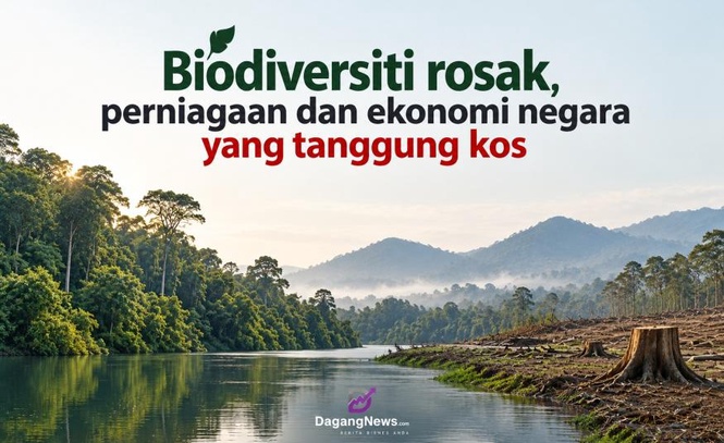 Image from: Biodiversiti rosak, perniagaan dan ekonomi negara yang tanggung kos
