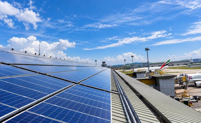 Image from: Projek solar 36MWp di KLIA dijangka kurangkan 35,000 tan pelepasan karbon setahun