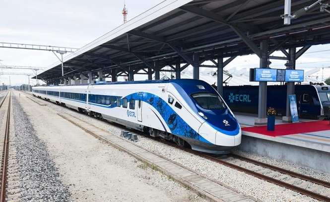 Image from: Ujian ECRL Fasa 2 berjalan lancar, pembukaan dijangka seawal Disember