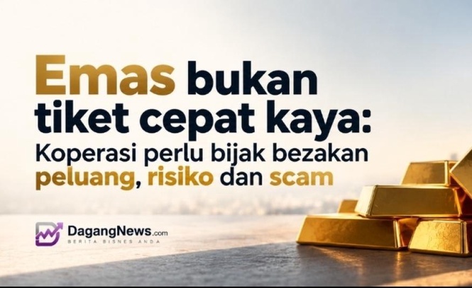 Image from: Emas bukan tiket cepat kaya: Koperasi perlu bijak bezakan peluang, risiko dan scam