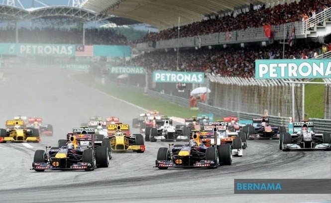Image from: RTM bawakan siaran langsung F1 Gulf Air Bahrain GP secara percuma