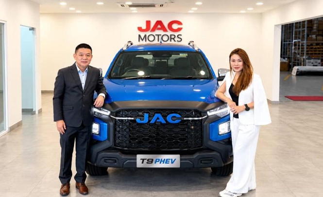 Image from: JAC pasang trak pikap elektrik pertama di Malaysia mulai November