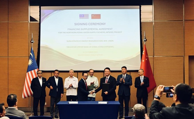 Image from: Kerajaan guna semula pinjaman RM5 bilion projek terbengkalai bagi bekalan air Perak, Pulau Pinang