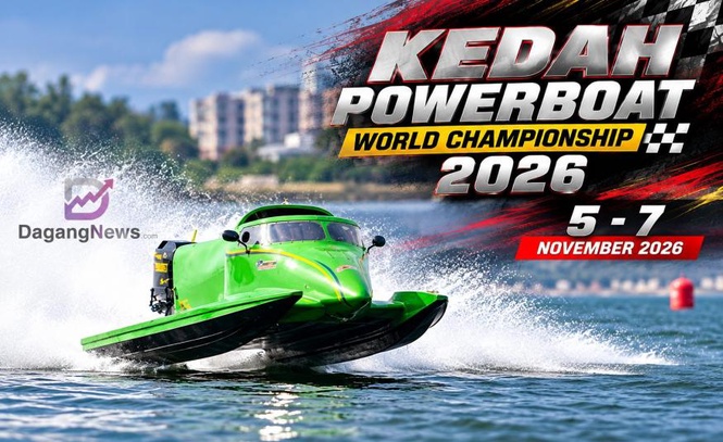 Image from: Kejohanan Bot Laju Dunia Kedah 2026 julung kali diadakan pada 5 hingga 7 November 2026