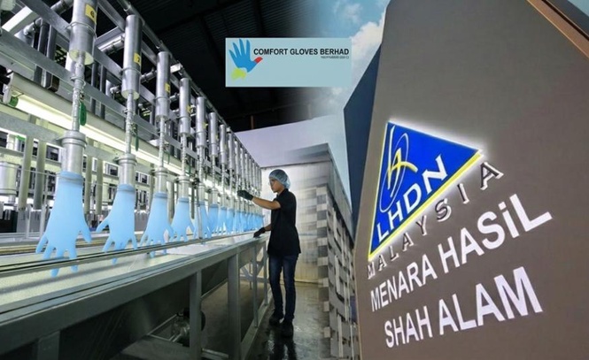 Image from: Comfort Gloves, LHDN capai persetujuan selesaikan pertikaian cukai RM99.3 dengan bayaran RM8.3 juta