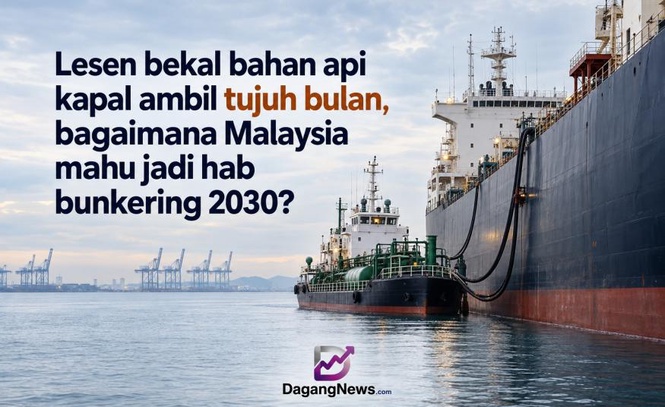 Image from: Lesen bekal bahan api kapal ambil 7 bulan, bagaimana Malaysia mahu jadi hab bunkering 2030?