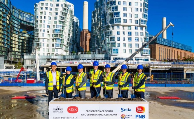 Image from: Projek Battersea Power Station masuk ke fasa baharu dengan pembinaan Prospect Place South