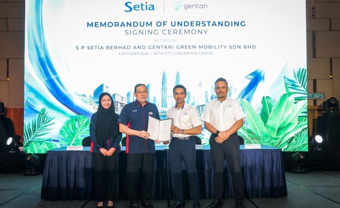 Image from: SP Setia, Gentari teroka pemasangan pengecas EV di pembangunan terpilih