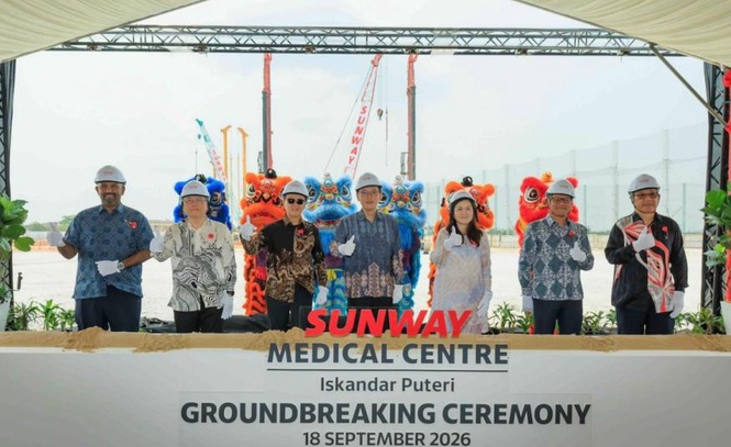 Image from: Sunway Healthcare labur RM800 juta bina hospital berkapasiti 400 katil di Iskandar Puteri