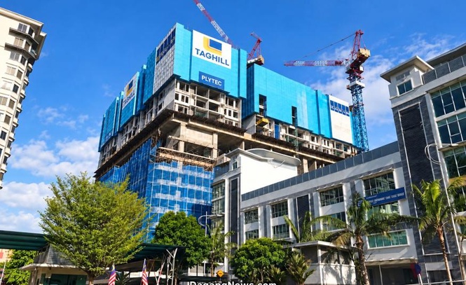 Image from: Taghill raih kontrak RM166 juta daripada Exsim Waterfront bina 493 apartmen servis di Pulau Pinang