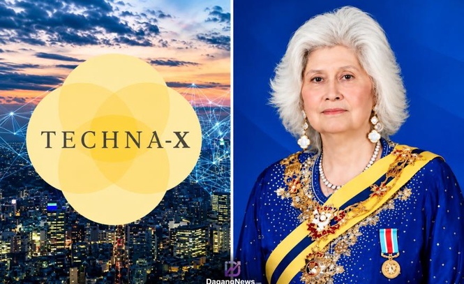 Image from: Baru 4 hari dilantik, kakanda Yang di-Pertuan Agong Tunku Kamariah Aminah lepaskan jawatan pengarah Techna-X