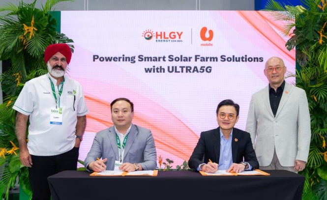 Image from: U Mobile, HLGY Energy teroka kerjasama bangunkan ladang solar pintar berasaskan 5G dan AI
