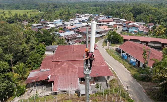 Image from: U Mobile, ZTE perkenal rumusan baharu komunikasi 5G di kawasan pedalaman, ujian di Sebuyau dan Sipitang berjaya