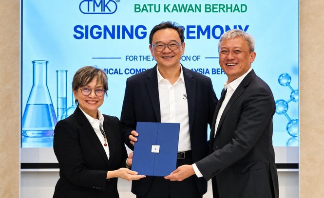 Image from: Selepas tiga bulan rundingan, Batu Kawan meterai perjanjian jual CCM kepada TMK Chemical pada harga RM940 juta
