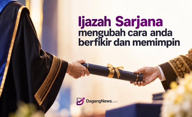 Image from: Ijazah Sarjana mengubah cara anda berfikir dan memimpin
