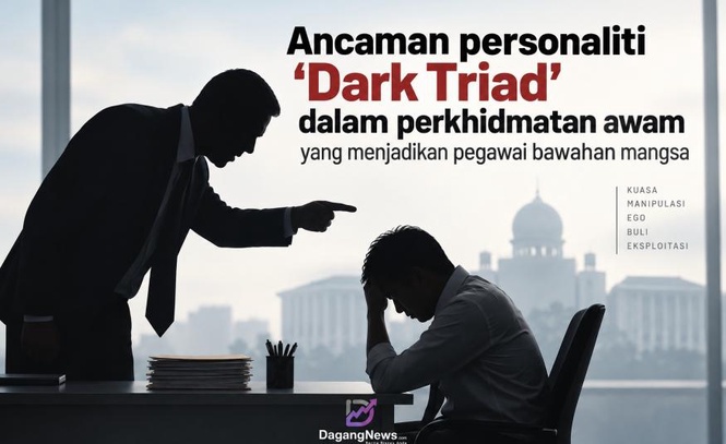 Image from: Ancaman personaliti ‘Dark Triad’ dalam perkhidmatan awam yang menjadikan pegawai bawahan mangsa