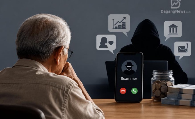 Image from: Scam dan kesunyian ancam simpanan hari tua warga emas